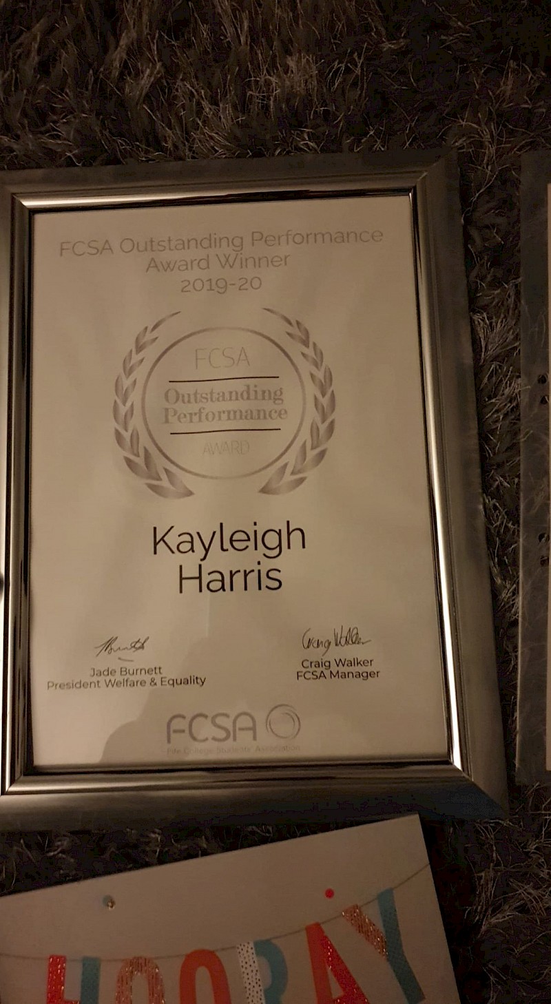 Outstanding Performance for Kayleigh